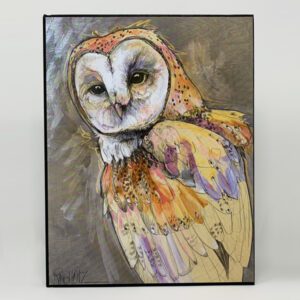Barn owl large journal - He Reigns.