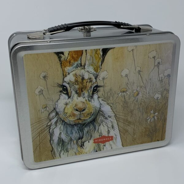 A Paint Box - Bunny/Bunny with a drawing of a rabbit on it.
